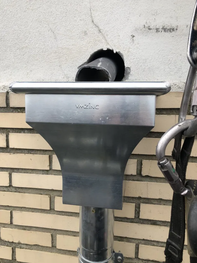 Boîte de collecte vue de face