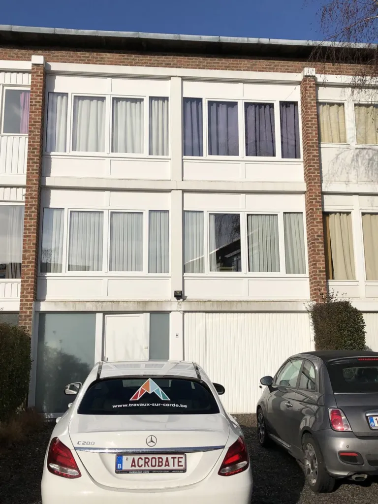 L'ensemble de la façade après travaux